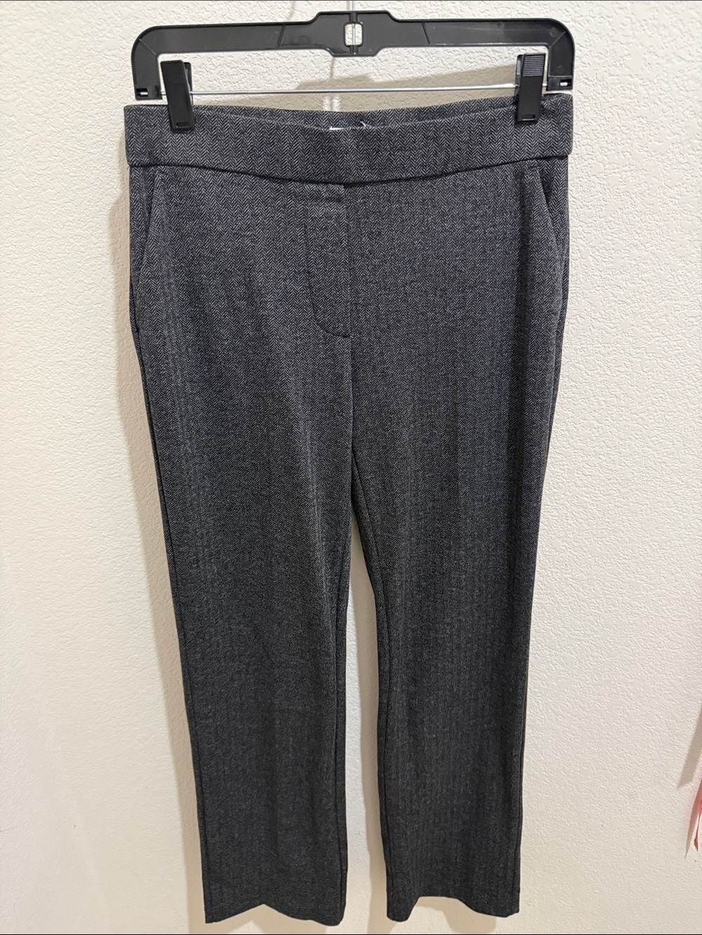 Jules & Leopold Charcoal Straight-Leg Dress Trousers